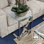 Value Zenith Stainless Sofa Table Home Store Living