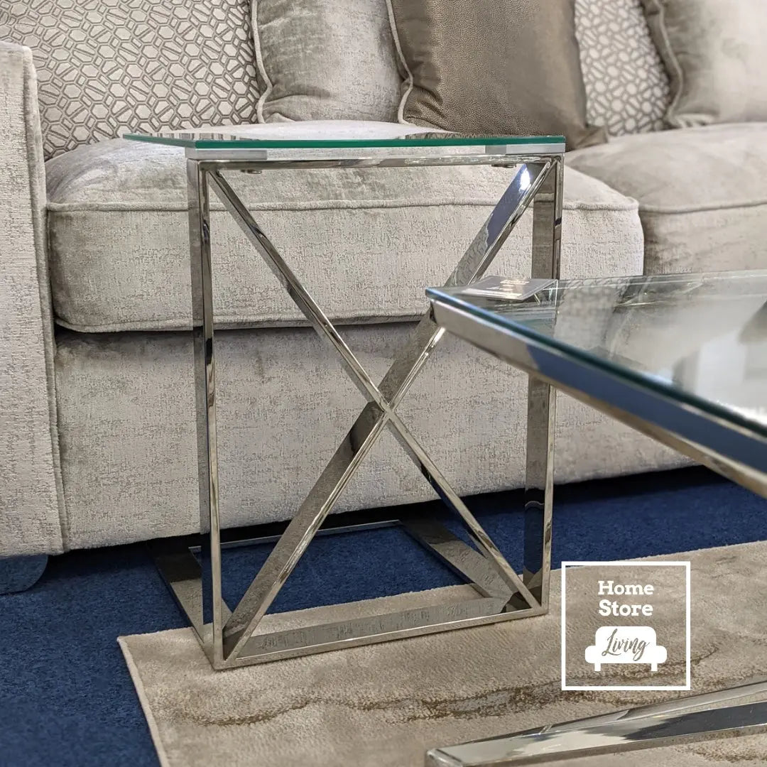 Value Zenith Stainless Sofa Table Home Store Living
