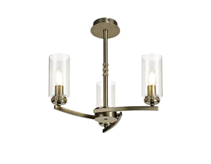 Dylan Pendant/Semi Flush Adjustable Ceiling Light Home Store Living