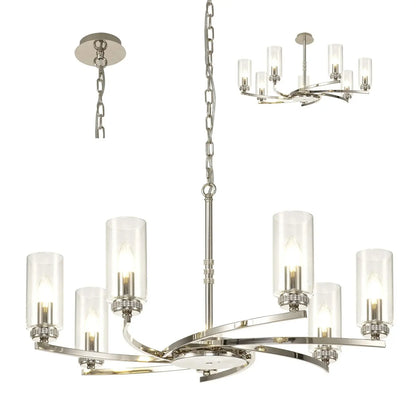 Dylan Pendant/Semi Flush Adjustable Ceiling Light Home Store Living