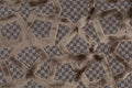 Destiny Gold Fabric Sample Home Store Living