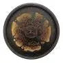 COG CLOCK LIGHT UP BRONZE 76CM Lesser & Pavey Ltd