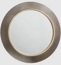 Guido Brushed Gunmetal Finish Mirror RV Astley