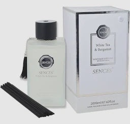 Sences White Tea & Bergamot 2000ml Reed Diffuser Baltus Ltd