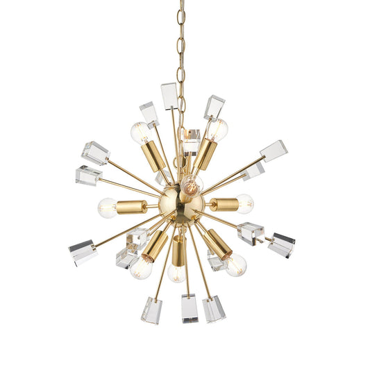 Miro 9 Pendant Light Brass Home Store Living