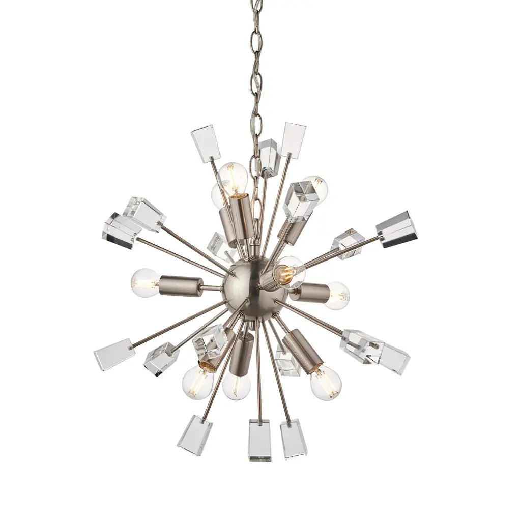 Miro 9 Pendant Light Nickel Home Store Living