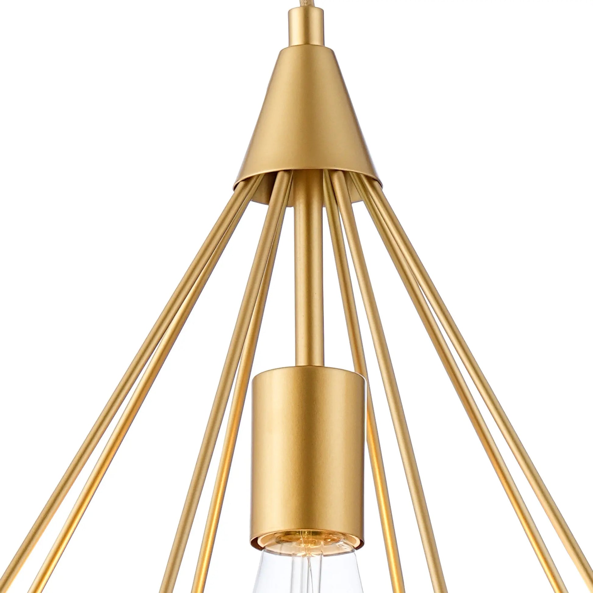 Easton Large Diamond Pendant, 1 x E27, Gold Home Store Living