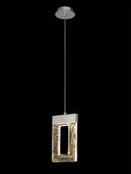 Everly Pendant 2m, 1 x 4.5W LED, 3000K, 148lm, Polished Chrome, 3yrs Warranty Home Store Living