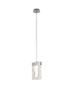 Everly Pendant 2m, 1 x 4.5W LED, 3000K, 148lm, Polished Chrome, 3yrs Warranty Home Store Living