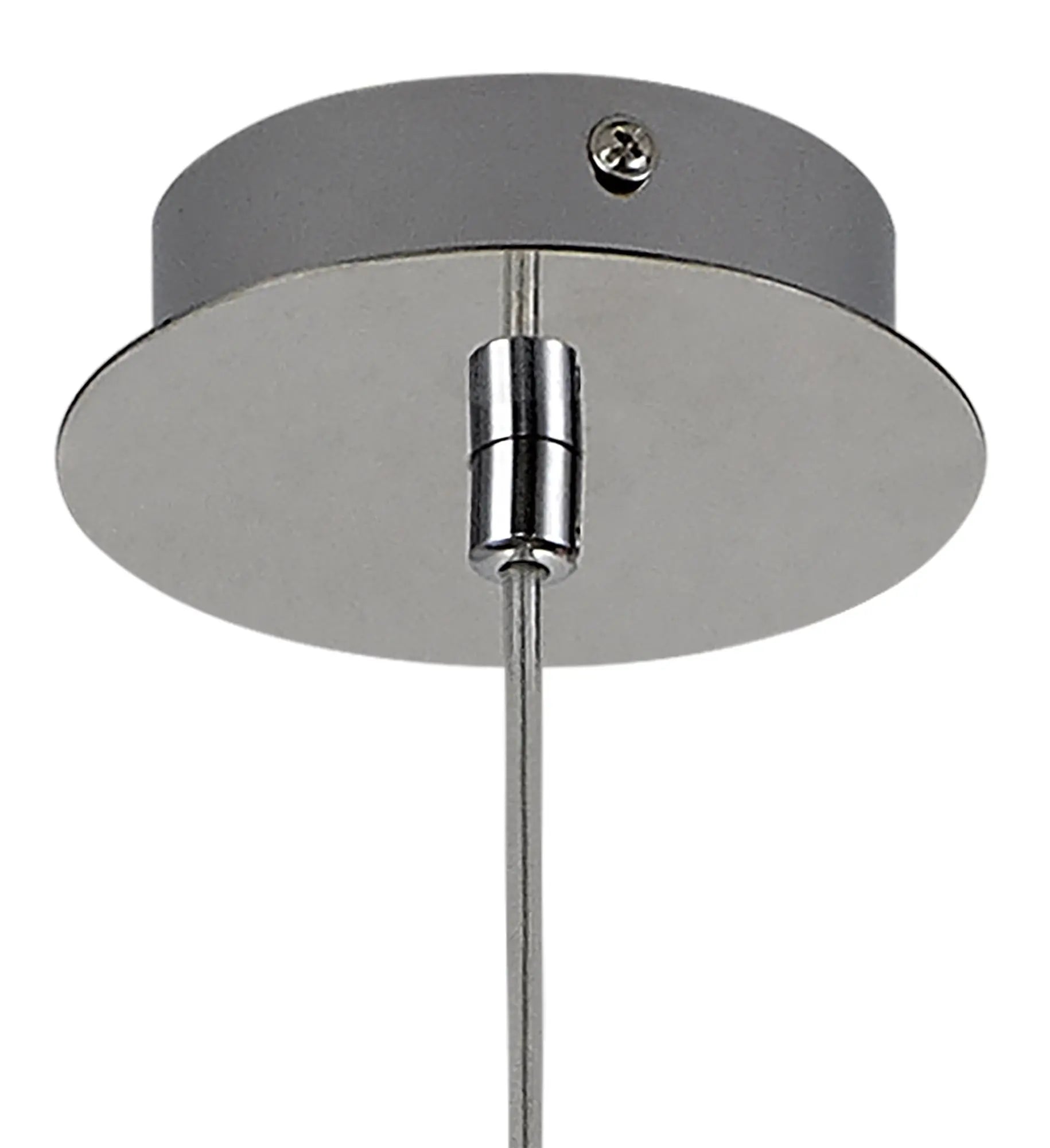 Everly Pendant 2m, 1 x 4.5W LED, 3000K, 148lm, Polished Chrome, 3yrs Warranty Home Store Living