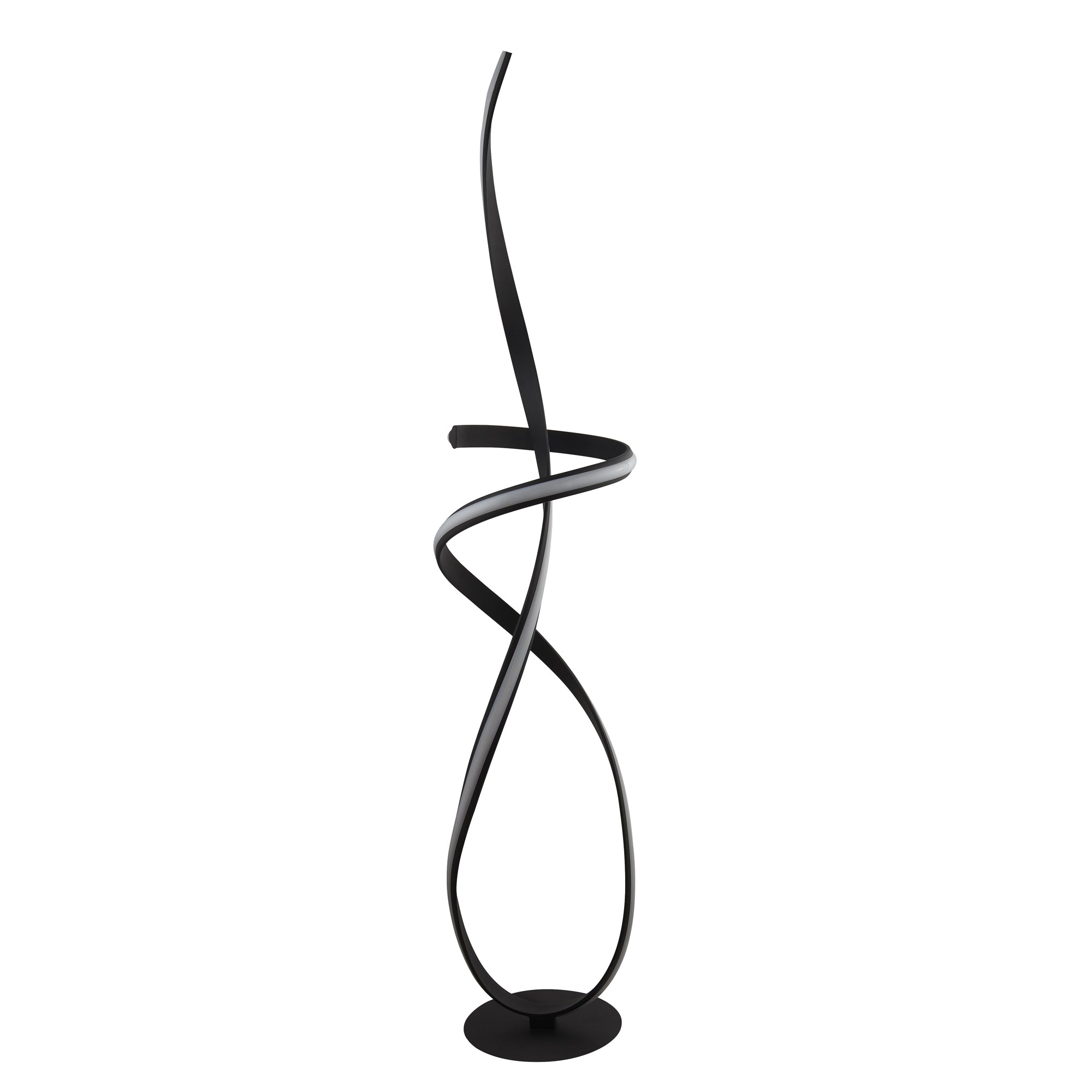 Fraser Sand Black Metal Floor Lamp Home Store Living