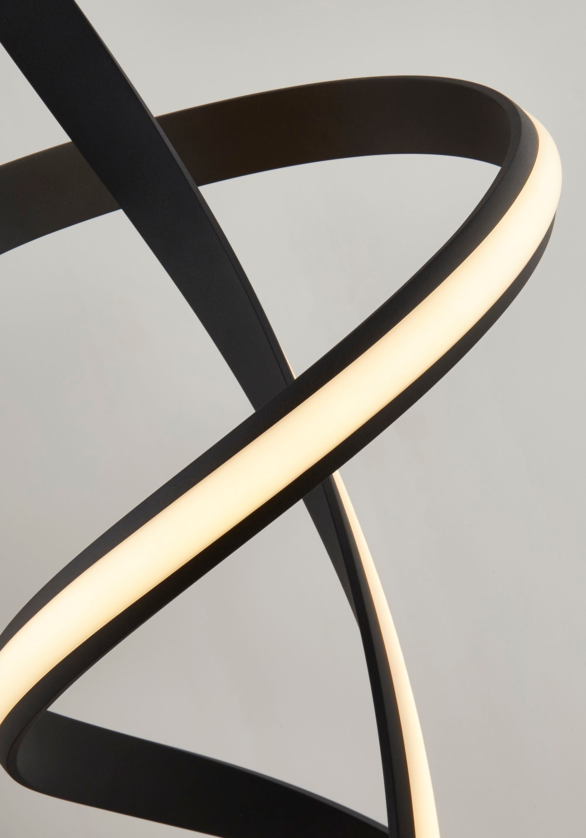 Fraser Sand Black Metal Floor Lamp Home Store Living