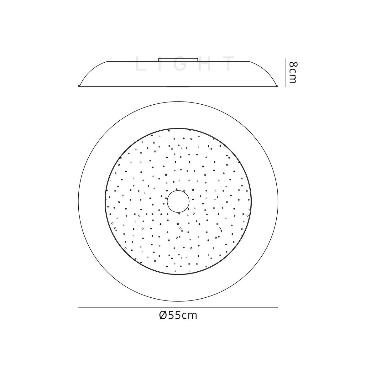 Fenix Ceiling, 1 x 36W LED RGB, Tuneable White 3000K-6000K, 1800lm, 10W Speaker, Bluetooth/Remote Control/App Control, 3yrs Warranty Home Store Living