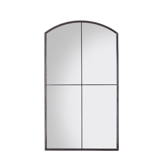 Frida Large Mirror Black 900x30x1600mm Home Store Living