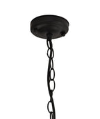 Genesis Pendant, 1 x E27, Black & Gold/Clear Glass, IP54, 2yrs Warranty Home Store Living