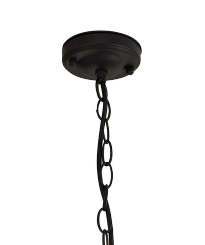 Genesis Pendant, 1 x E27, Black & Gold/Clear Glass, IP54, 2yrs Warranty Home Store Living