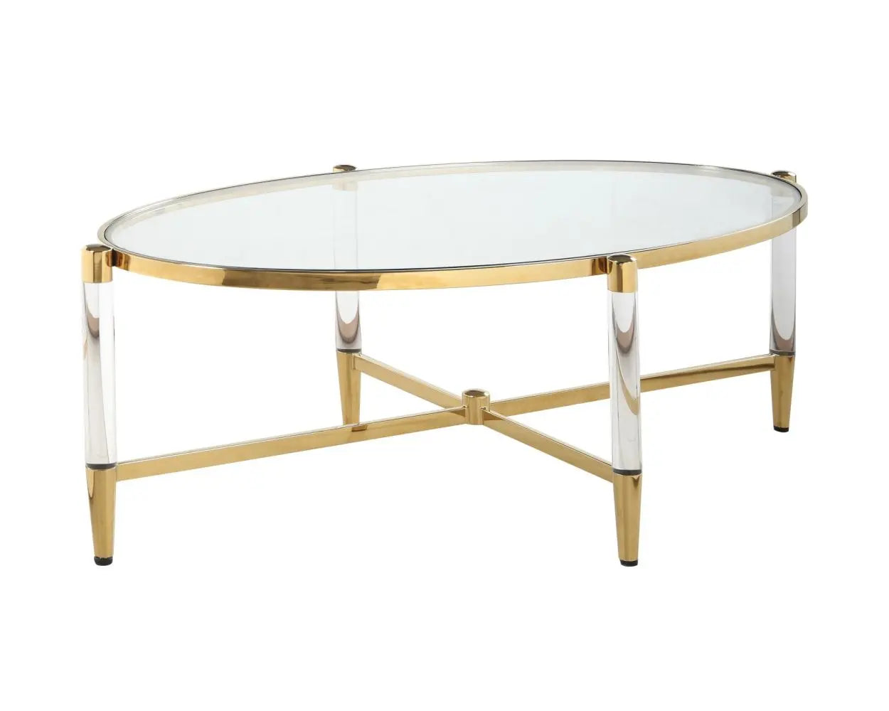 MARISSA gold and glass furniture Vida living