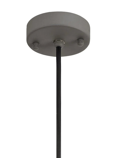 Gala Pendant, 1 Light E27, IP65, Matt Black/Grey, 2yrs Warranty Home Store Living