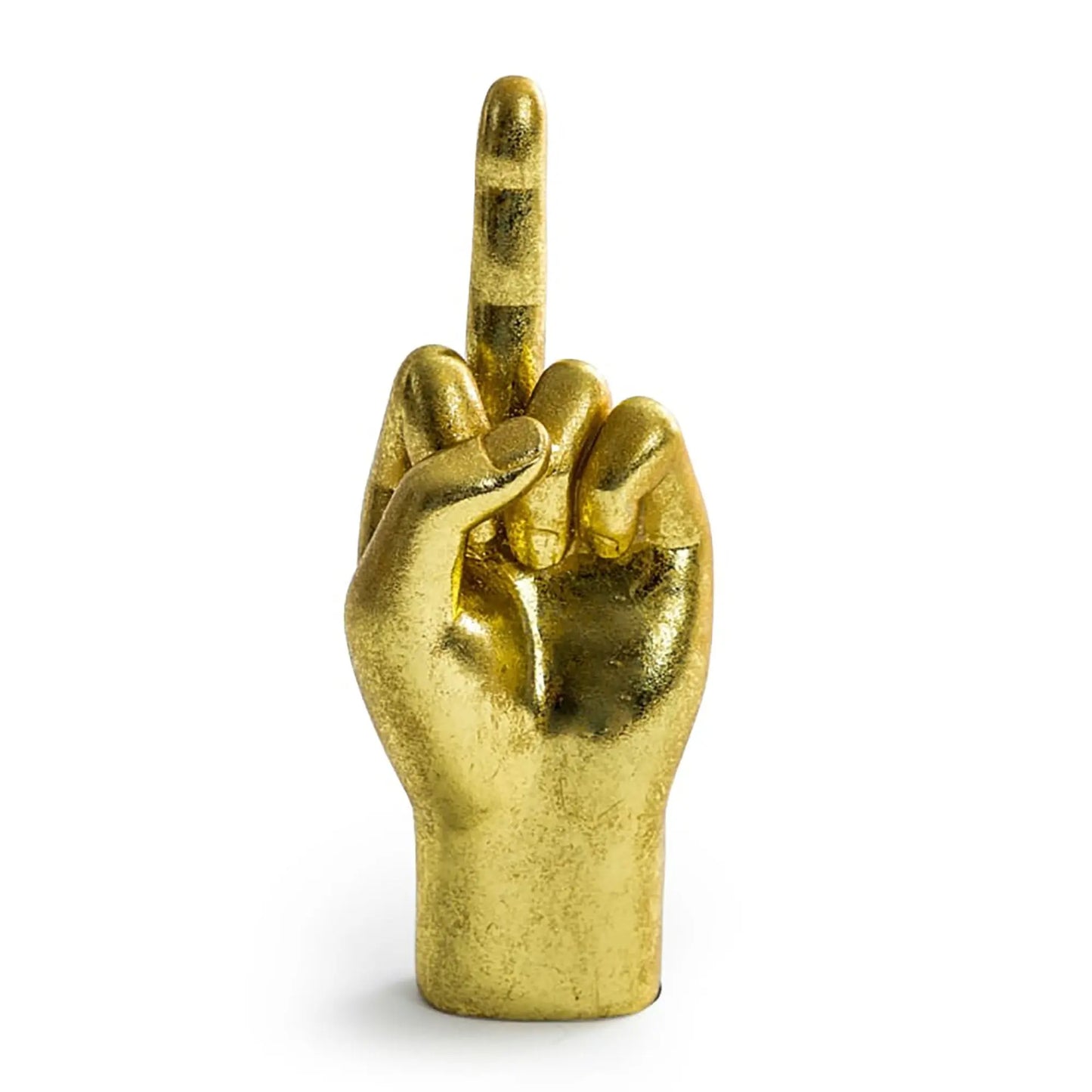 Gold Middle Finger Ornament Mcgowan and rutherford