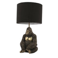 Gorilla Decorative Lamp and Black Shade 45cm straits