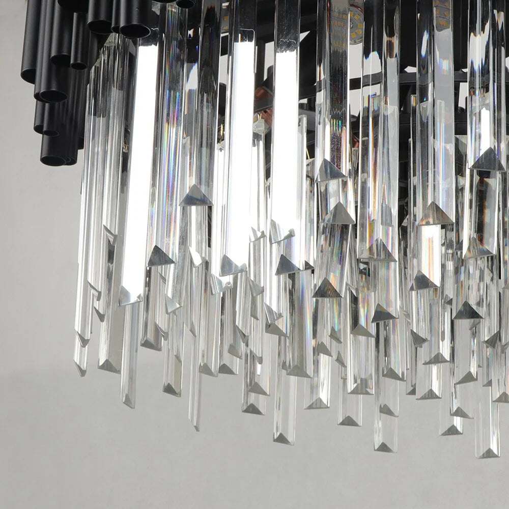 Ironwork Crystal Ceiling Light China