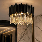 Ironwork Crystal Ceiling Light China