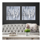 Grey and Silver Canvas CIMC