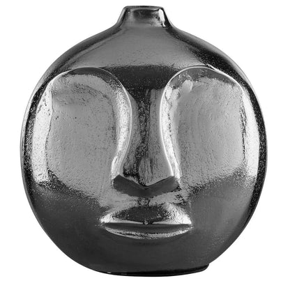 Vista small silver finish round vase Home Store Living