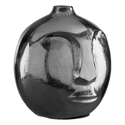 Vista small silver finish round vase Home Store Living