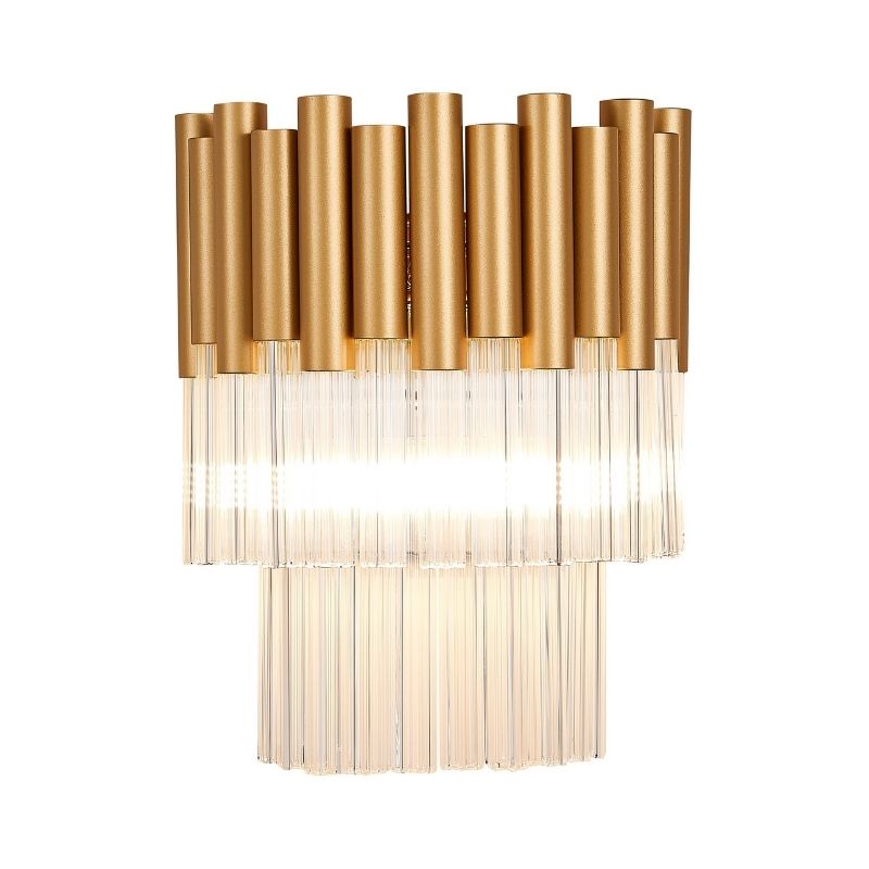 Harrison Gold & Glass Wall Light