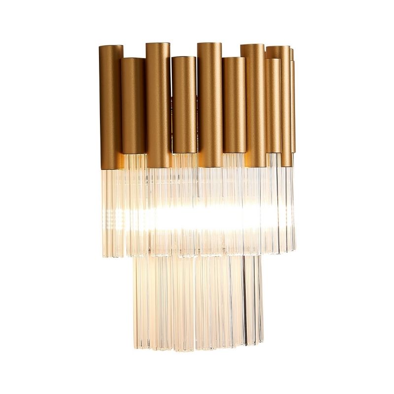 Harrison Gold & Glass Wall Light