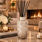 Pomegranate Noir 1000ml Glass Marble Reed Diffuser Lesser & Pavey Ltd