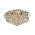 Chloe 9 Light Crystal Flush Fitting Light Bravo Lighting