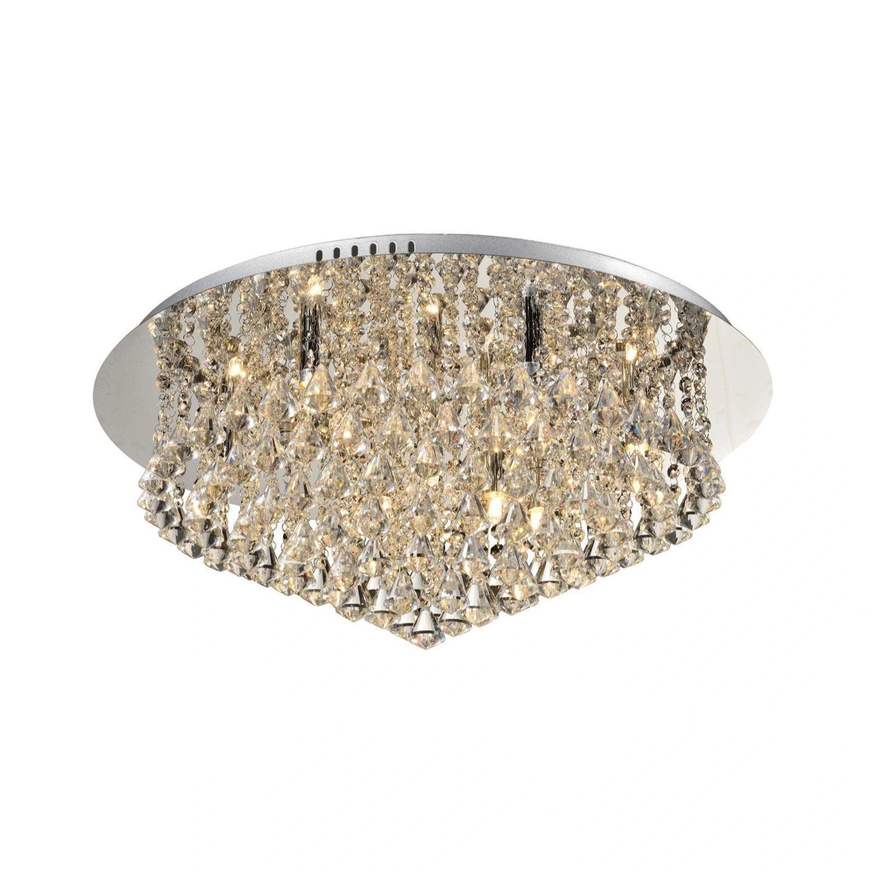 Chloe BL10605 9 Light Flush Bravo Lighting