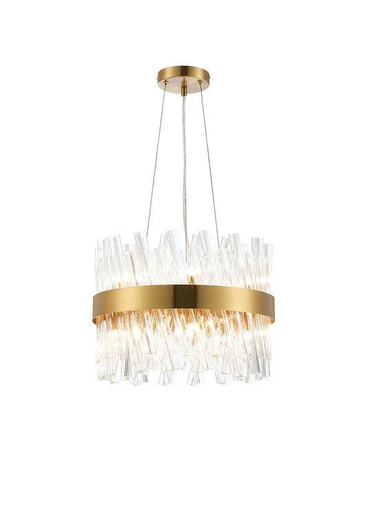 Camilla 10 Light G9 Round Pendant Light