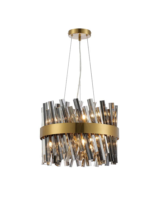 Camilla 10 Light G9 Round Pendant Light