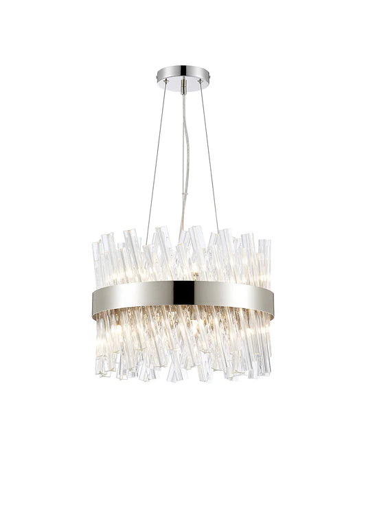 Camilla 10 Light G9 Round Pendant Light