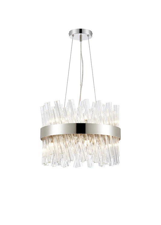 Camilla 10 Light G9 Round Pendant Light Home Store Living