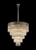 Kiera 19 Light Round Sculpted Glass Pendant Home Store Living
