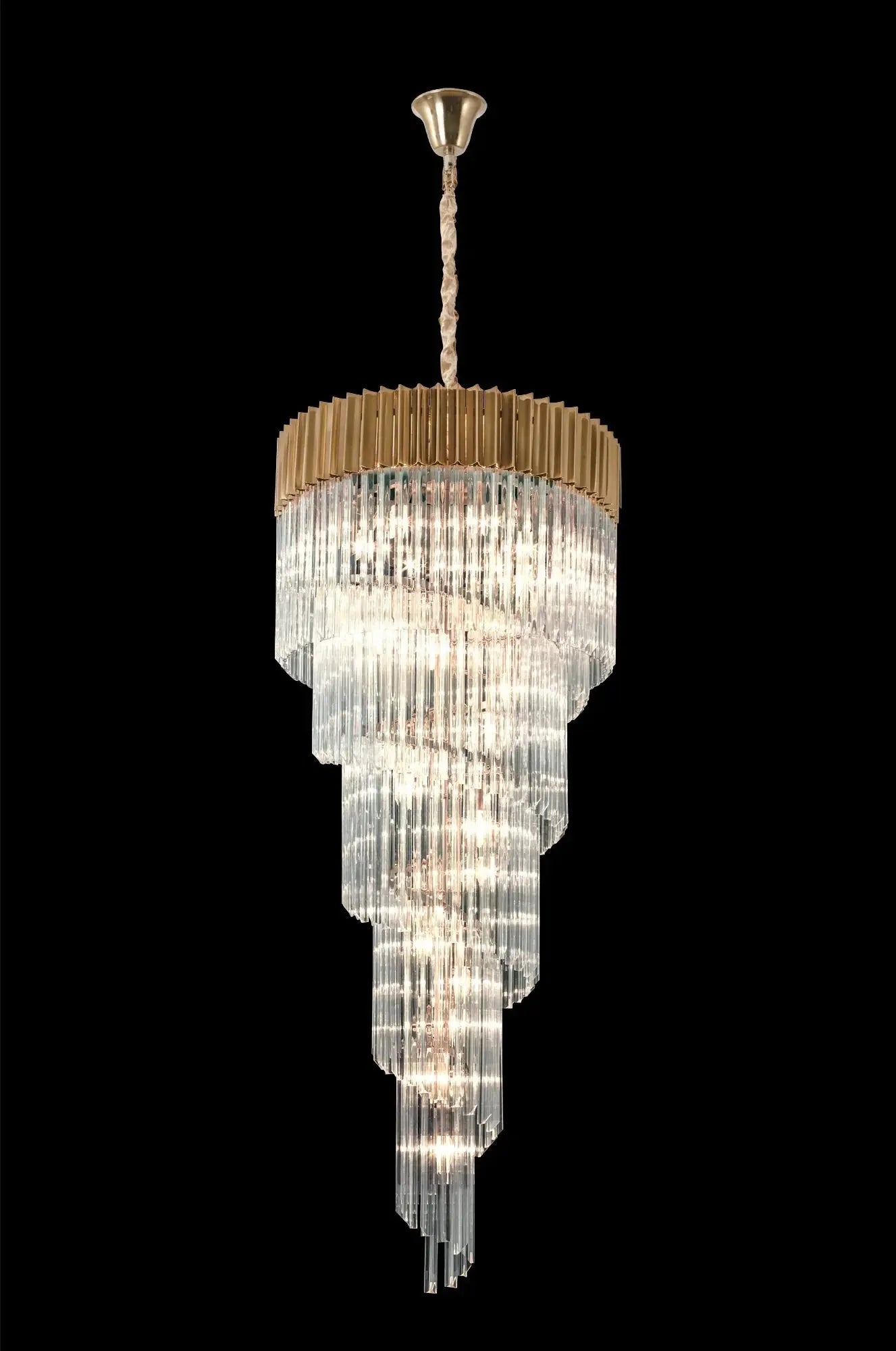 Kiera Spiral Pendant Ceiling Light Home Store Living