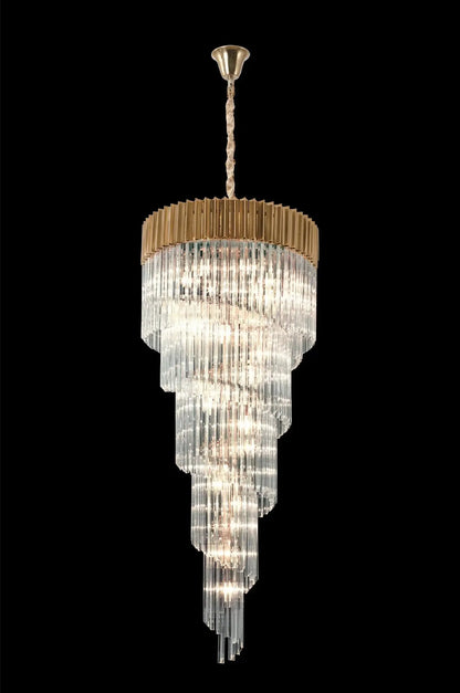 Kiera Spiral Pendant Ceiling Light Home Store Living