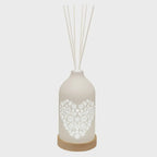LED Ceramic Reed Diffuser Heart 19cm Aromatize