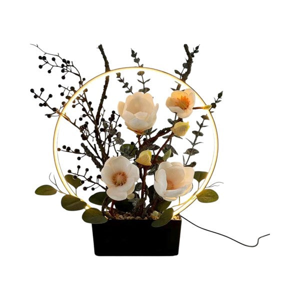 LED Floral Lamp 30x35cm straits