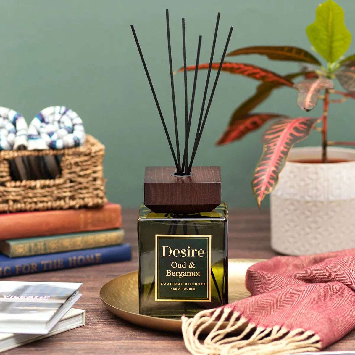 Desire Oud & Bergamot Reed Diffuser 1000ml Lesser & Pavey