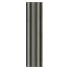 Light Grey Acoustic Timber Slat Wall Panel - 2400mm x 600mm AWS