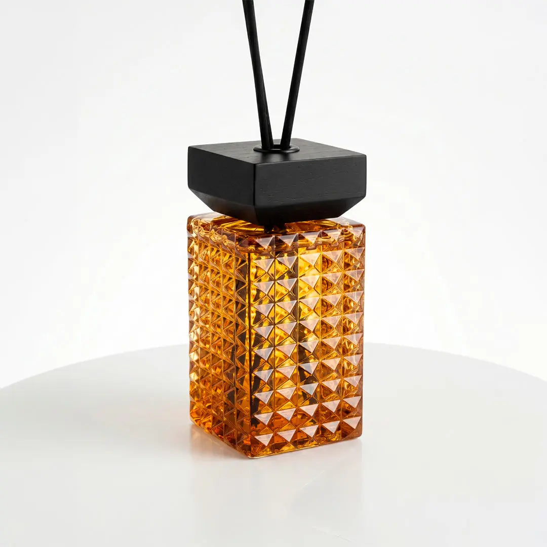 Desire Aroma Lime, Basil and Mandarin 500ml Cut Glass Reed Diffuser Lesser & Pavey Ltd