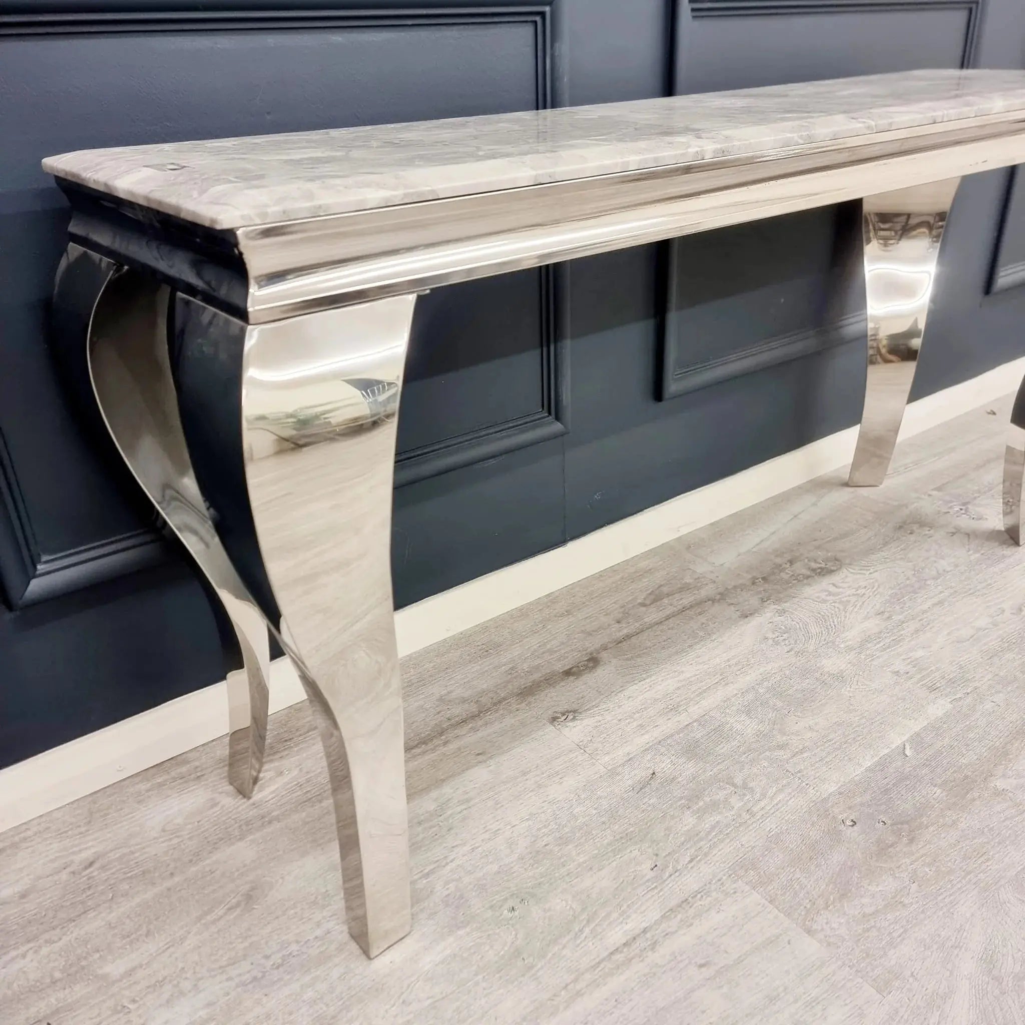 Lewis Chrome Console Table AWS