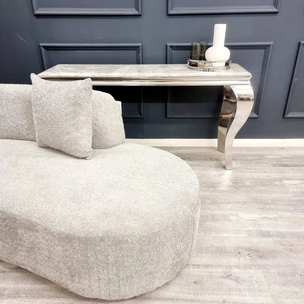 Lewis Chrome Console Table AWS