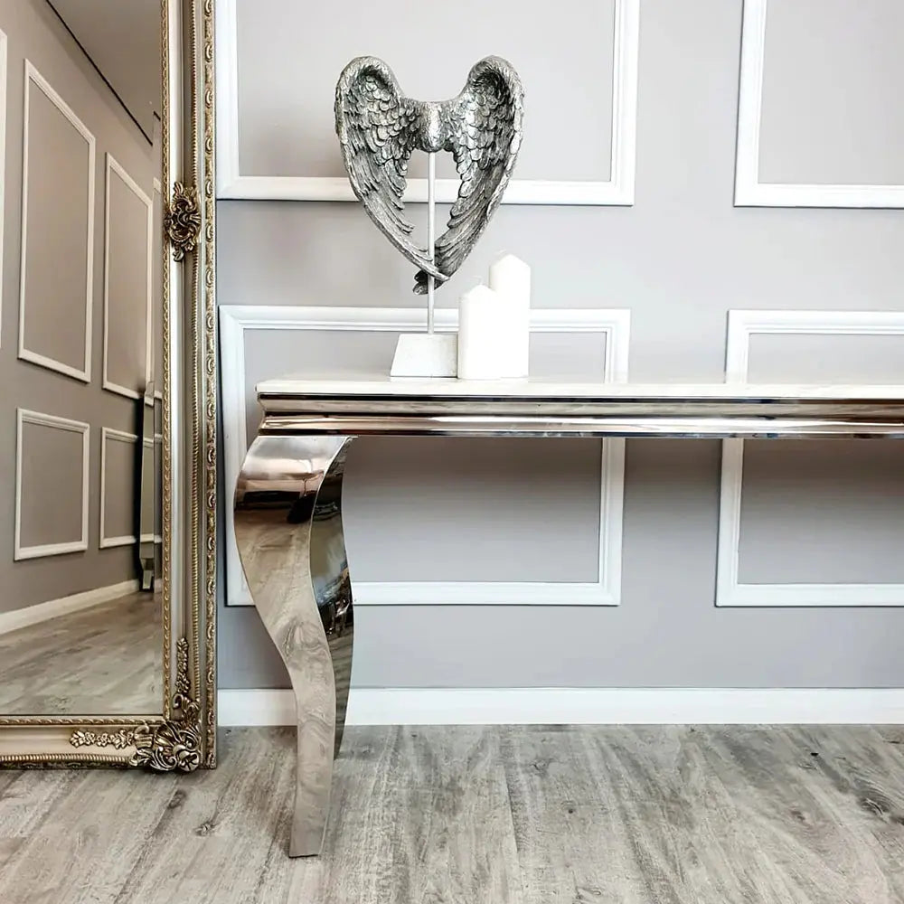 Lewis Chrome Console Table AWS