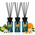 Desire Brand Neroli reed diffuser gift set packaging, 3 x 100ml Lesser & Pavey Ltd